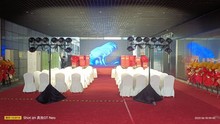 重庆搭建音响LED屏幕桁架灯光音响头戴话筒电视出租设备租赁
