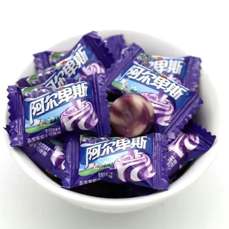 Alpine hard sugar candy bulk multi -flavored mixed water fruity hard sugar wedding sugar casual snacks year goods