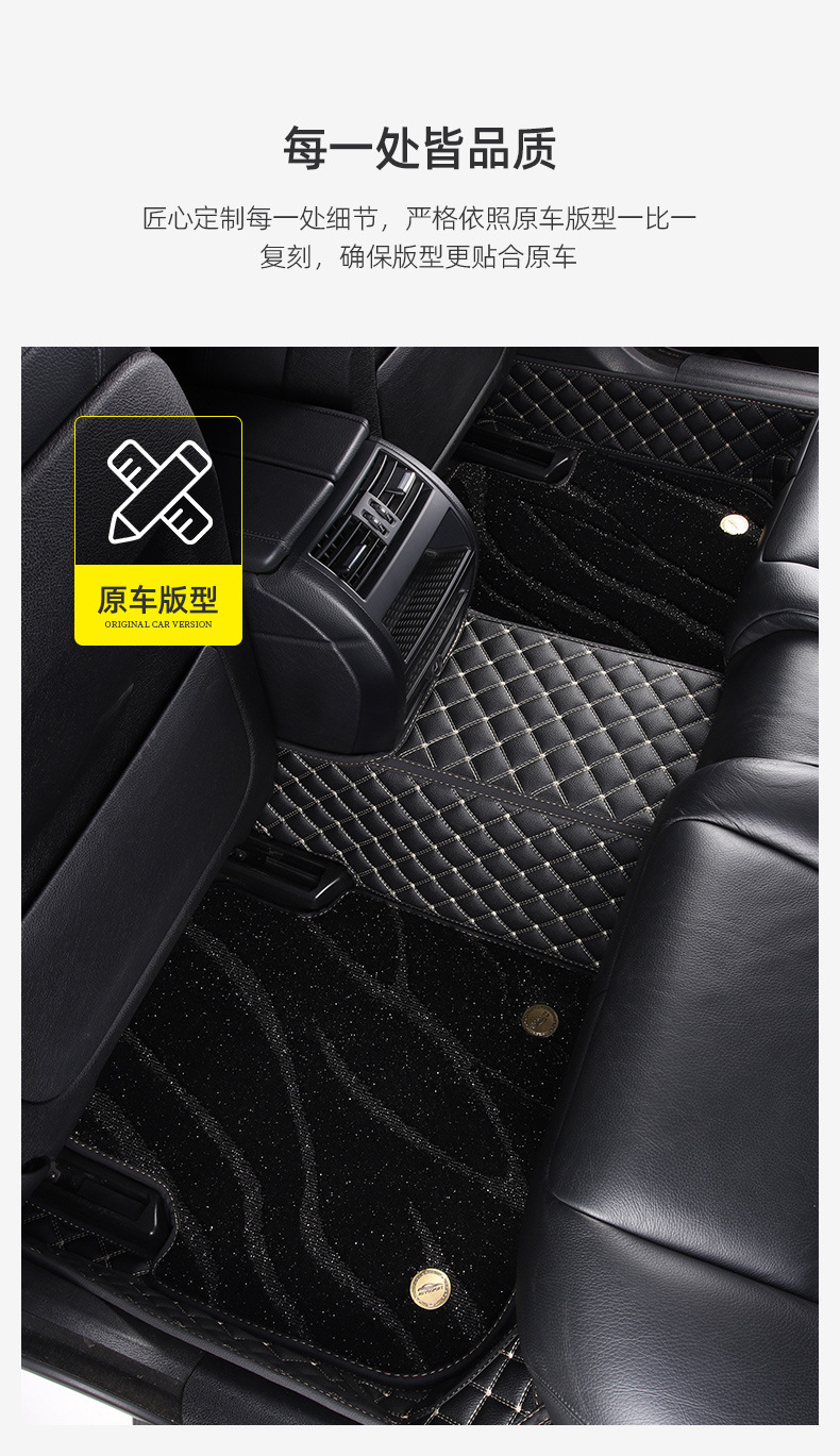 Suitable for Dongfeng Honda Crv Floor Mats 23 Models 2021 New 2023 Old Models Special Fully Surrounded Car Floor Mats