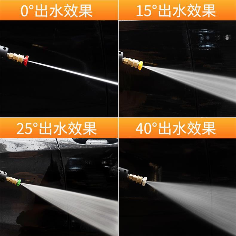 Yili 4 Series 5 Series Greenfield Morgana Car Wash Machine High-Pressure Water Gun Head Conversion Head Pa Foam Pot Adapter Accessories