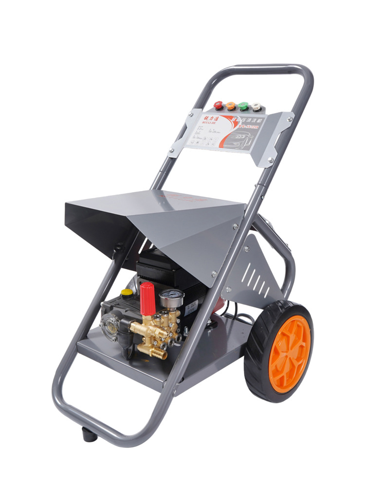 Songyan high-pressure car washer, high-pressure water gun, 220V high-power industrial high-pressure cleaning machine for car wash shops and farms