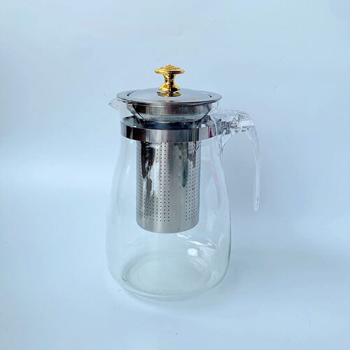 Elegant Cup Linglong Cup Teapot Tea Set One-touch Filter Heat-Resistant Glass Teapot Tea Maker Set Printable LOGO