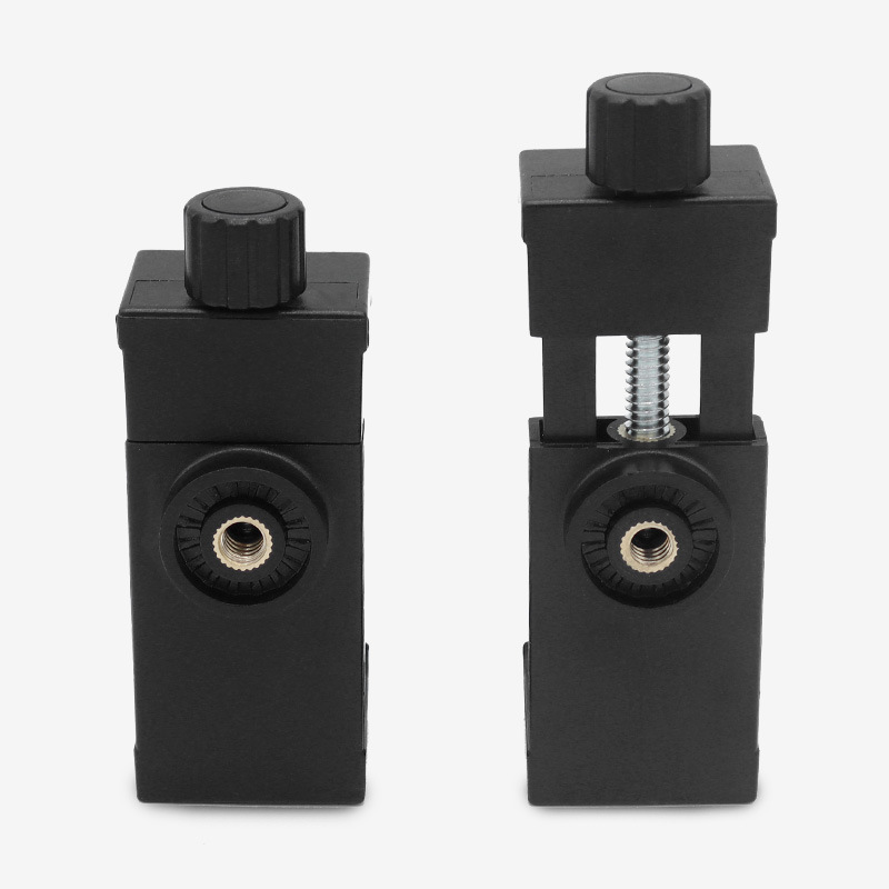 自撮り携帯電話生中継バッククリップ汎用スタンド双穴クリップ三角床置きフレーム撮影部品クリップシングルクリップ|undefined
