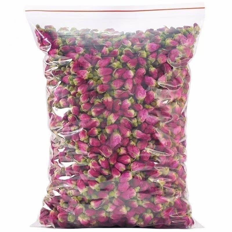 Pink Rose Buds (Rosa gallica) — French Rose Flower Tea, Dried Loose 500g overview