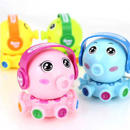 Children's educational cartoon wind-up toys Wind-up toys wholesale street stalls small toy gifts on the chain