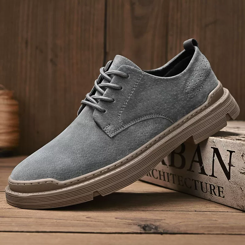 北疆狼 Retro Martin Boots Men's Low Spring Big Full Men's Men's Gongdong Large code versatile trend British