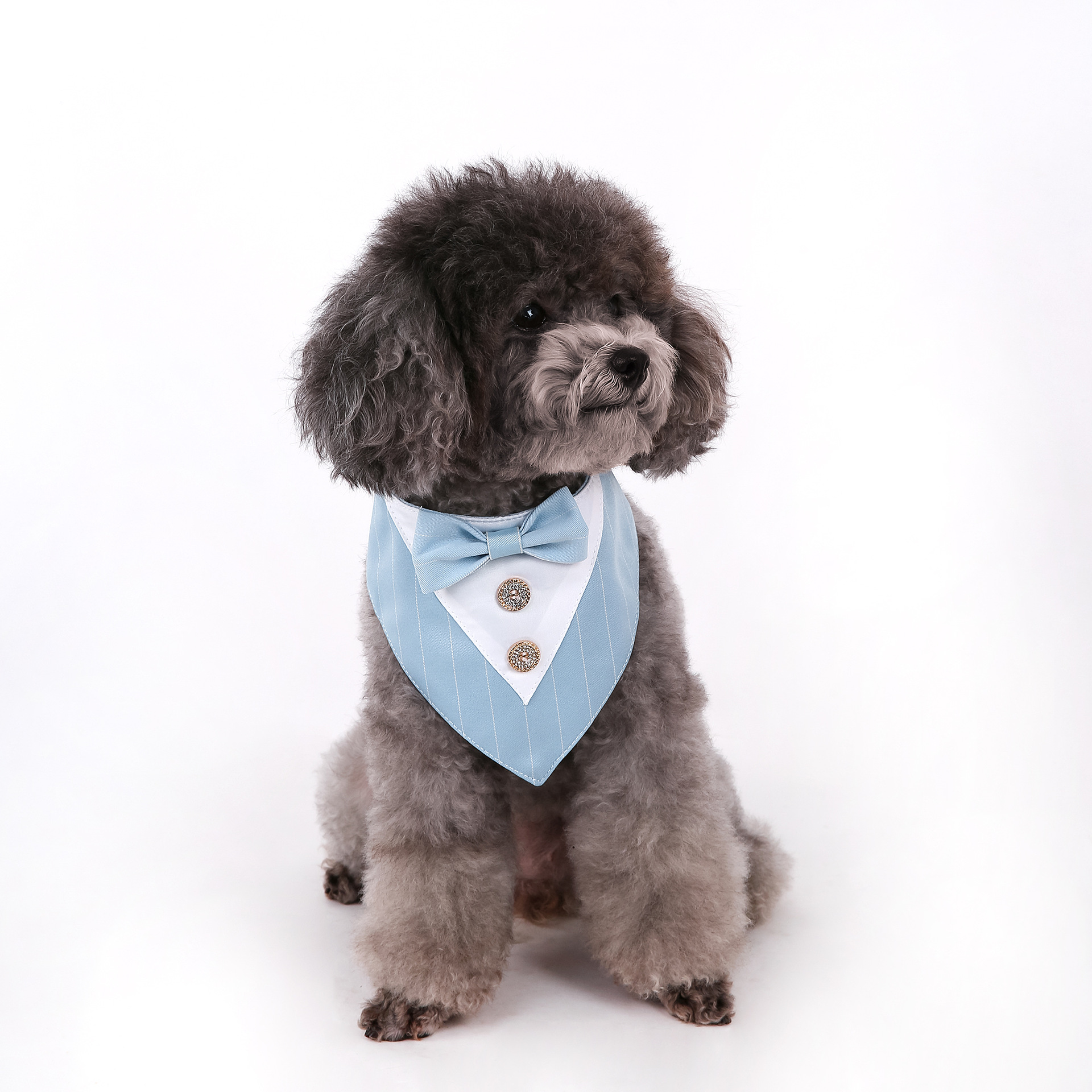 Navidad Año Nuevo Spot transfronterizo boda británica trajes toallas para mascotas bufandas perros velcro toallas para mascotas triángulos