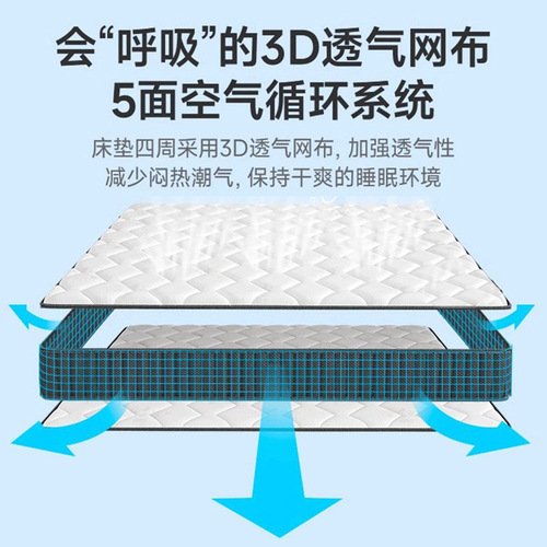 Simmons Mattress Spring Home Soft Pad 20cm Coconut Mat Latex Double Mattress Slightly Soft For Rent Slightly Firm Hard Pad