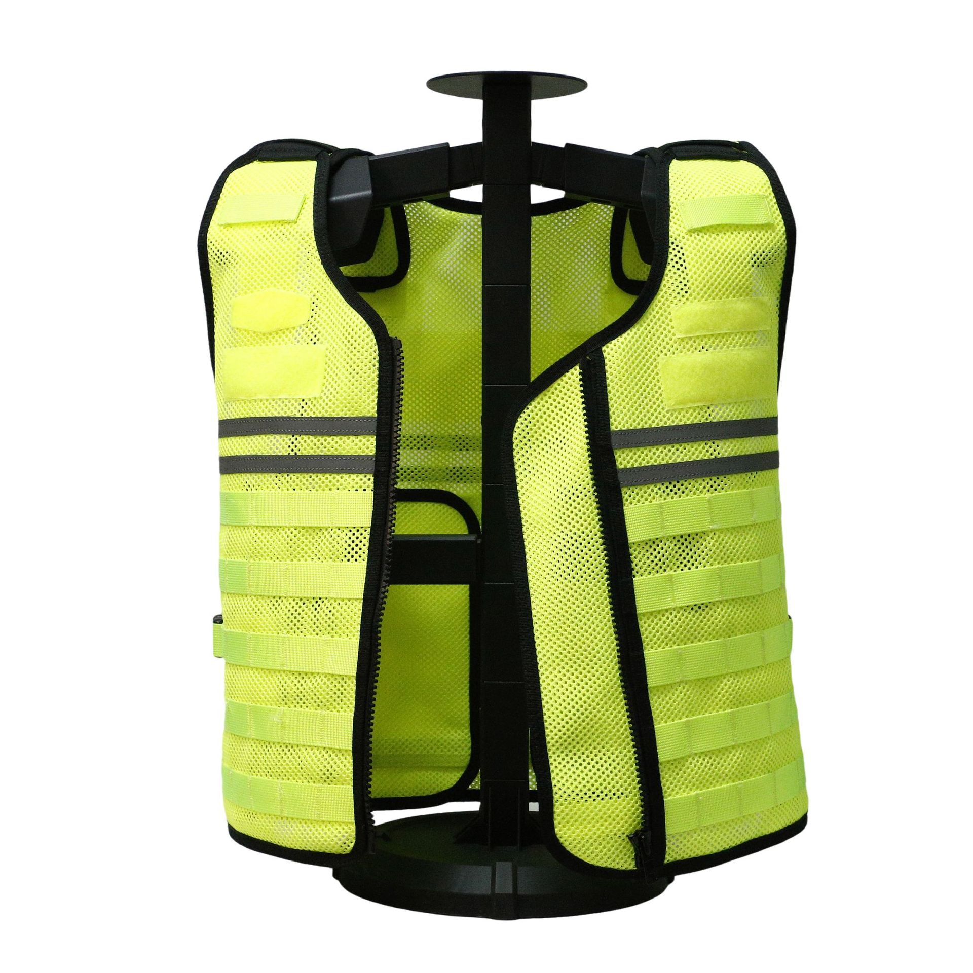 Trabajador de protección de seguridad, chaleco reflectante de servicio, patrulla de seguridad nocturna, chaleco reflectante de seguridad