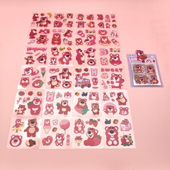 25枚の日系手帳草かび熊かわいいアニメ手帳貼り紙防水pvc児童クリエイティブカードシール