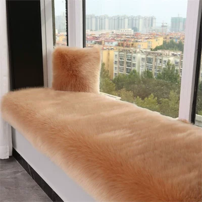New Chinese-Style Large Red Chair Car Carpet - khaki-hot-selling-color-50cm160cm-rectangular