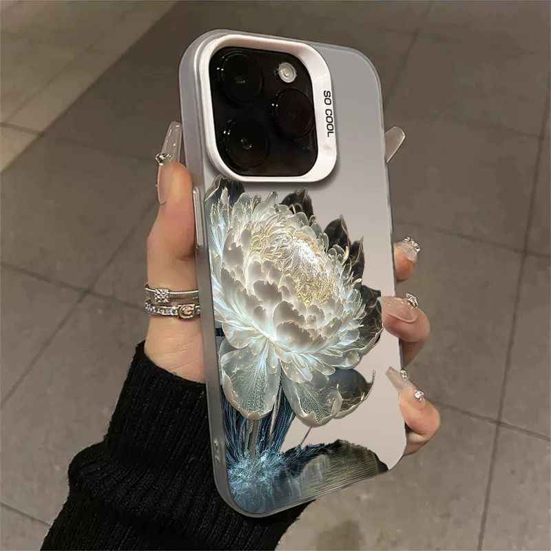 dok bua kao suitable for apple 16promax phone case 15plus/14pro advanced sense 13/12 frosted 11x