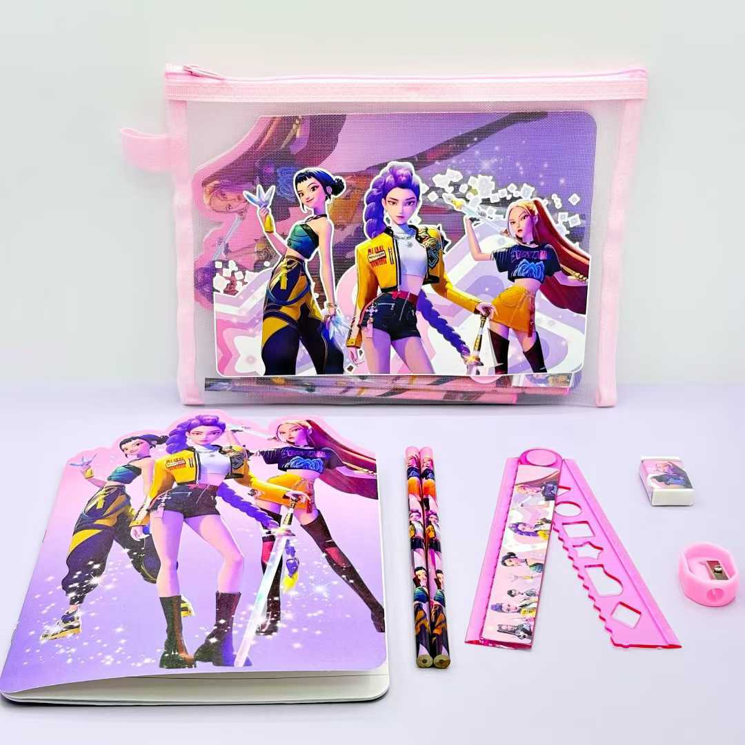 Bolsa escolar de dibujos animados, práctica y divertida