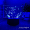 3D night light cross -border supply full -time hunter Siso USB touch colorful touch remote control anime department