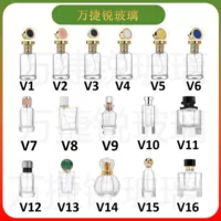 Оптовая продажа 50ml 100ml байонет портативный стеклянная парфюмерная бутылка прозрачный цвет пустая бутылка