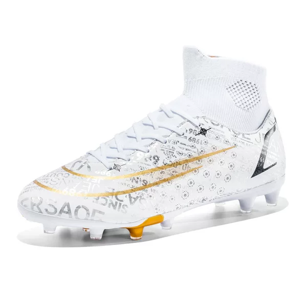High-top football shoes men's training cross-border adult nail students children's grass leather shoes wholesale foot female school broken training ball