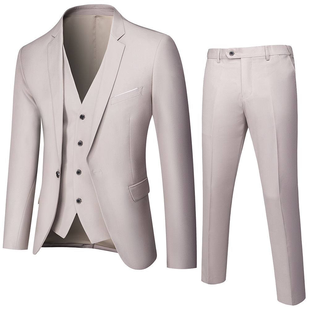 2021 new men's suits double-breasted Bri...