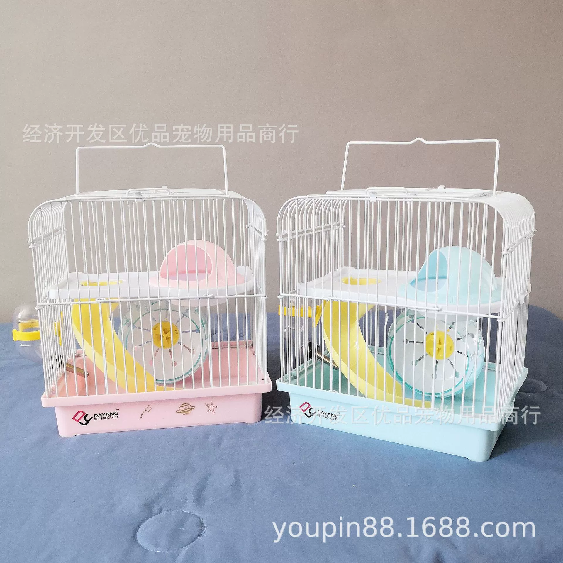 Даянг Новая Клетка для хомяков 156 Двухслойная Клетка для хомяков Вилла Золотой медведь Портативная Клетка для хомяков