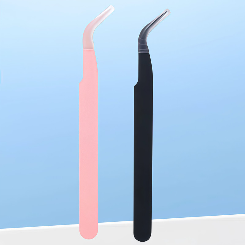 113 Short Tweezers for Crafts, Princess Clips, Nail Art, DIY Bead Art, False Eyelashes, Eyelash Extension Tweezers