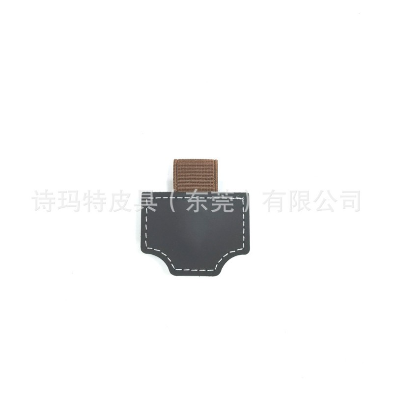 跨境疯马皮磁吸书签 磁性复古书签书页记忆磁性真皮书夹雕刻书签|undefined
