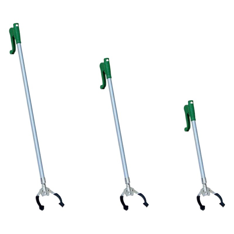 Recogedor de Basura Chaobao C-300 de Aleación de Aluminio con Mango Largo, Herramienta de Limpieza para Saneamiento y Gestión de Propiedades, Herramienta de Limpieza para Parques al Aire Libre