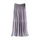 Taochuan 2025 Spring Large Skirt Pleated Skirt Women's Gentle High Waist Slimming Atmosphere Long Skirt YL702-1