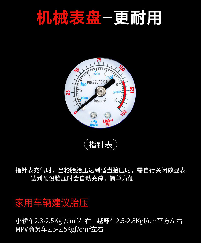 Vehicle-Mounted Air Pump, High-Power, Multi-Functional, Portable Electric Dual-Cylinder High-Pressure Tire Inflator