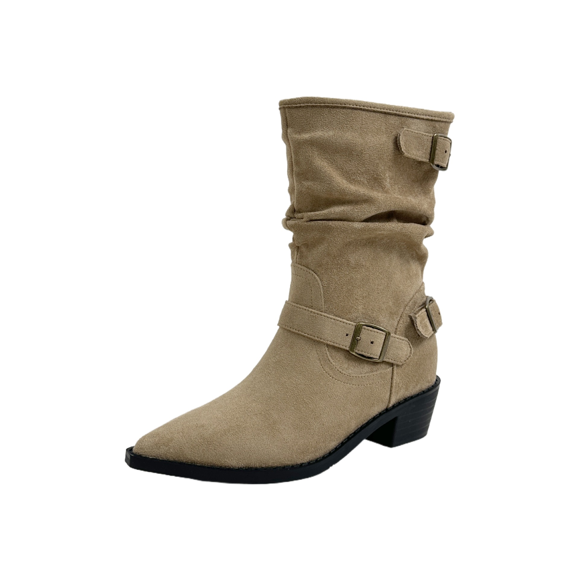 Botas de Caballero para Mujer de 8 cm de Superfibra con Aumento de Altura
