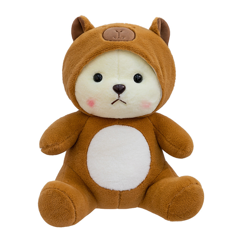 Cojín Manta de Auto 2 en 1 Oso de Peluche y Algodón PP para Siesta Infantil image 6