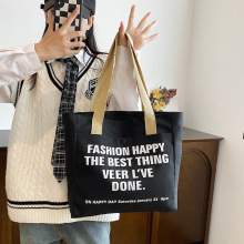 女士新款字母手提包质感百搭简约单肩包包大容量日常搭配气质包包