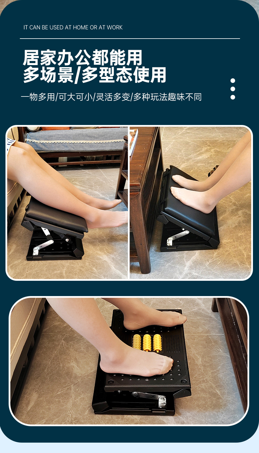 Car Leg Rest Footrest Passenger Leg Support Pad Rest Foot Pedal Car Leg Rest Footrest Footrest Footstool