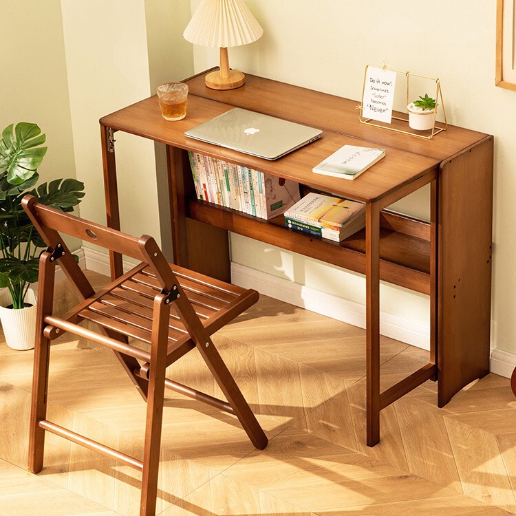 Folding Desk Computer Table Office Desk Student Home Use Small Desktop Non-Solid Wood Bedroom Bedside Writing Work Desk Folding Desk Computer Table Office Desk Student Home Use Small Desktop Non-Solid Wood Bedroom Bedside Writing Work Desk