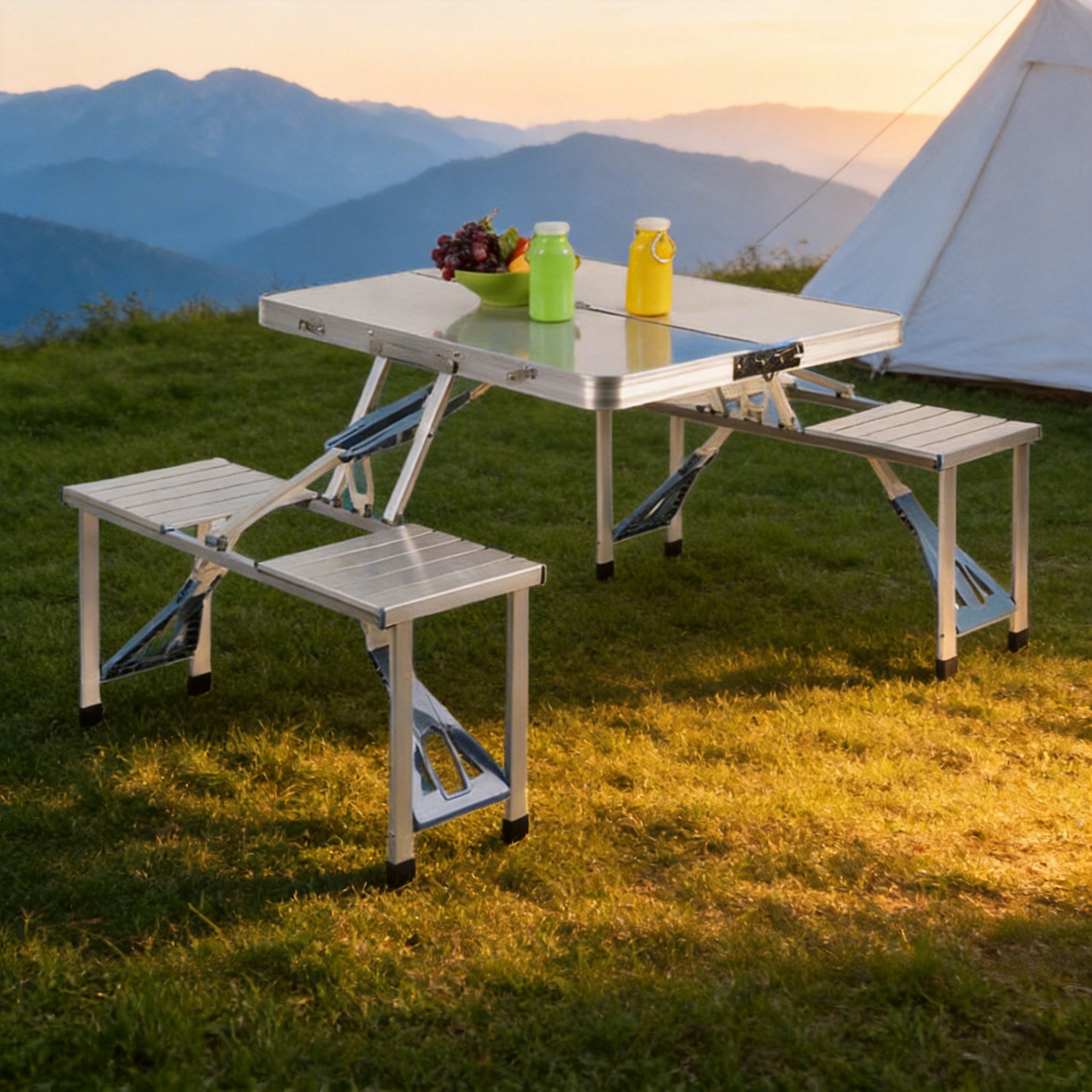 Travel folding handheld equipment for camping for traveling