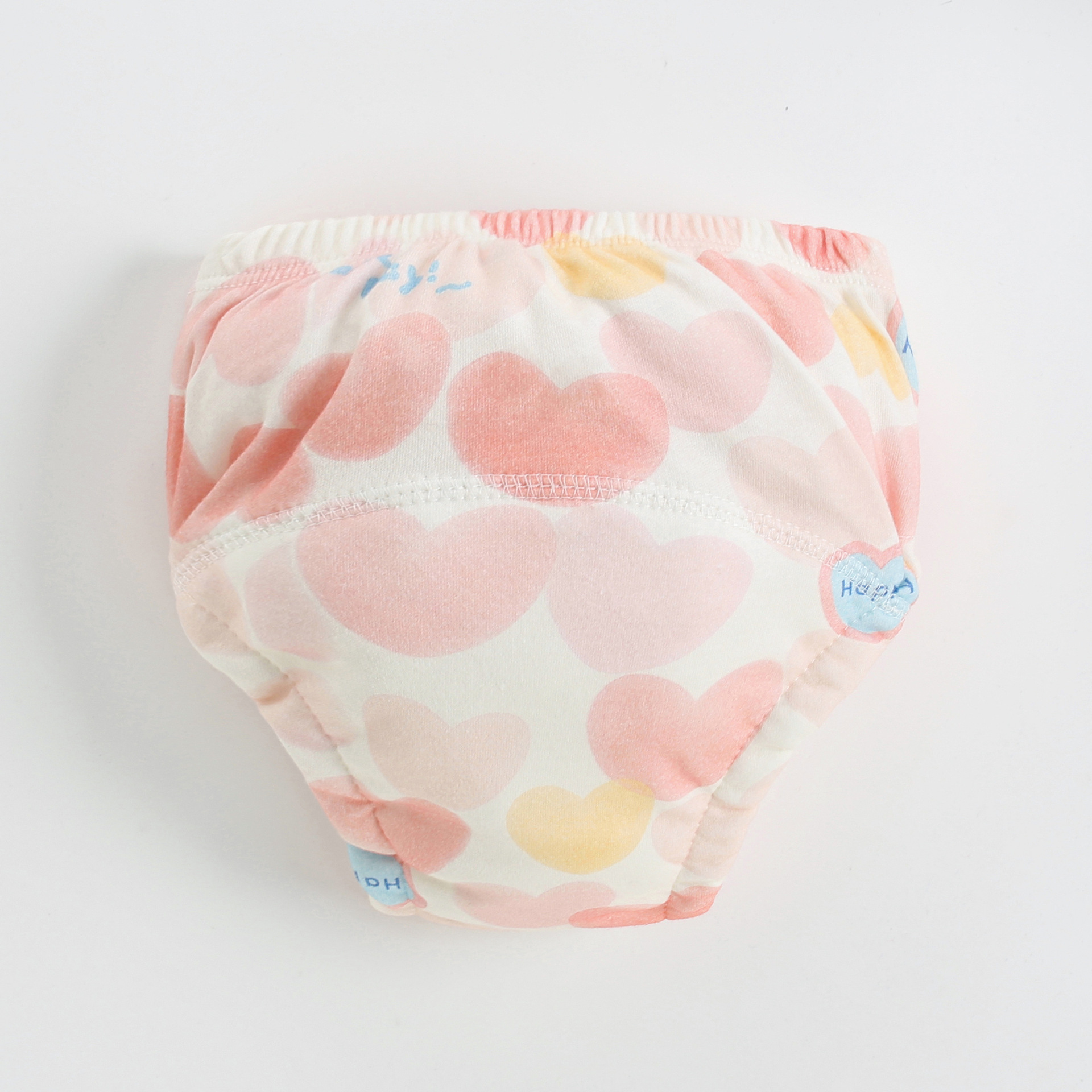 Bebé pantalones de entrenamiento infantil de algodón ecológico lavable a prueba de orina pantalones de aprendizaje pañal de tela transpirable nuevo bolsillo del pañal para los niños