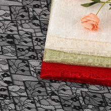 2024新款蕾丝布料 涤纶蕾丝辅料 婚纱礼服女装面料 蕾丝布料现货