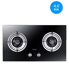 QB503 燃气灶台式嵌入式两用防爆玻璃家用煤气炉灶具 4.2KW