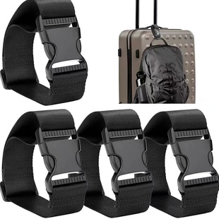 Adjustable Luggage Strap with Buckle Lock for Suitcase and Travel Bag