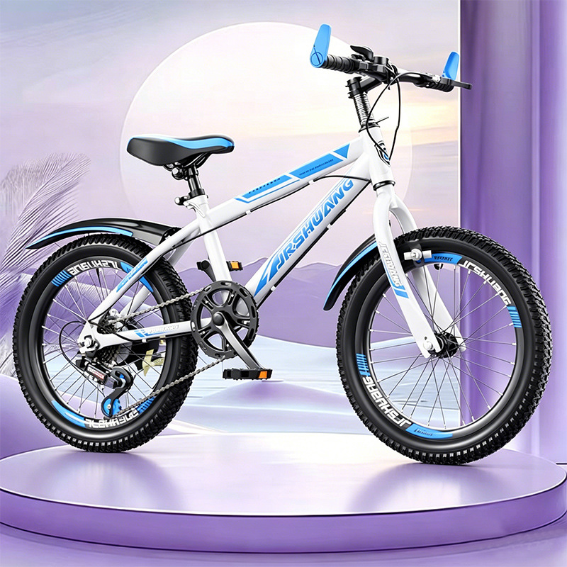 Bicicleta de montaña adolescente de velocidad única varón de velocidad de viaje ligero para mujeres 8 - 16 años de seguridad image 24