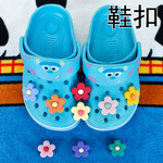 Цвет цветок отверстие обувь с застежкой смола шаблон обувь ребенок обувь декоративный обувь с застежкой съемный отверстие обувь с застежкой