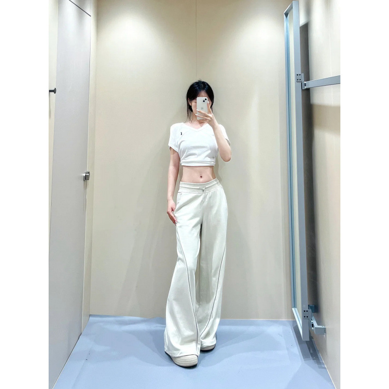 Lulu original Softstreme straight-leg pants, high-waisted, drapey, loose-fitting casual sports air-layer micro-flare pants Lulu original Softstreme straight-leg pants, high-waisted, drapey, loose-fitting casual sports air-layer micro-flare pants