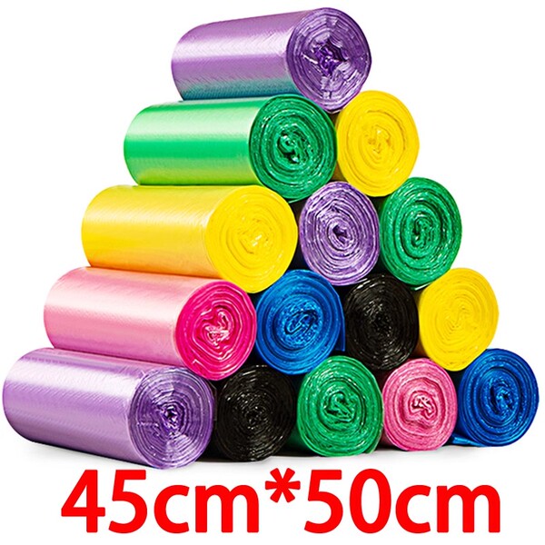 Handheld garbage bag for home use