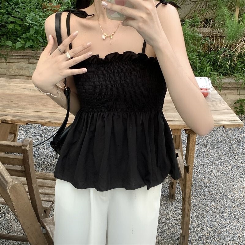 Summer Off-Shoulder Top for Women, Plus Size, Tummy-Covering, One-Shoulder, Sexy Sleeveless Tube Top Summer Off-Shoulder Top for Women, Plus Size, Tummy-Covering, One-Shoulder, Sexy Sleeveless Tube Top