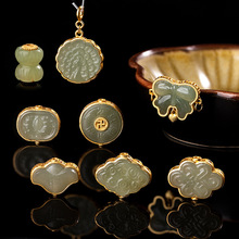 ��Ȼ�������������S925�y�ŷ����ֹ���߅�Ƕ��ʯ�y�DIY���