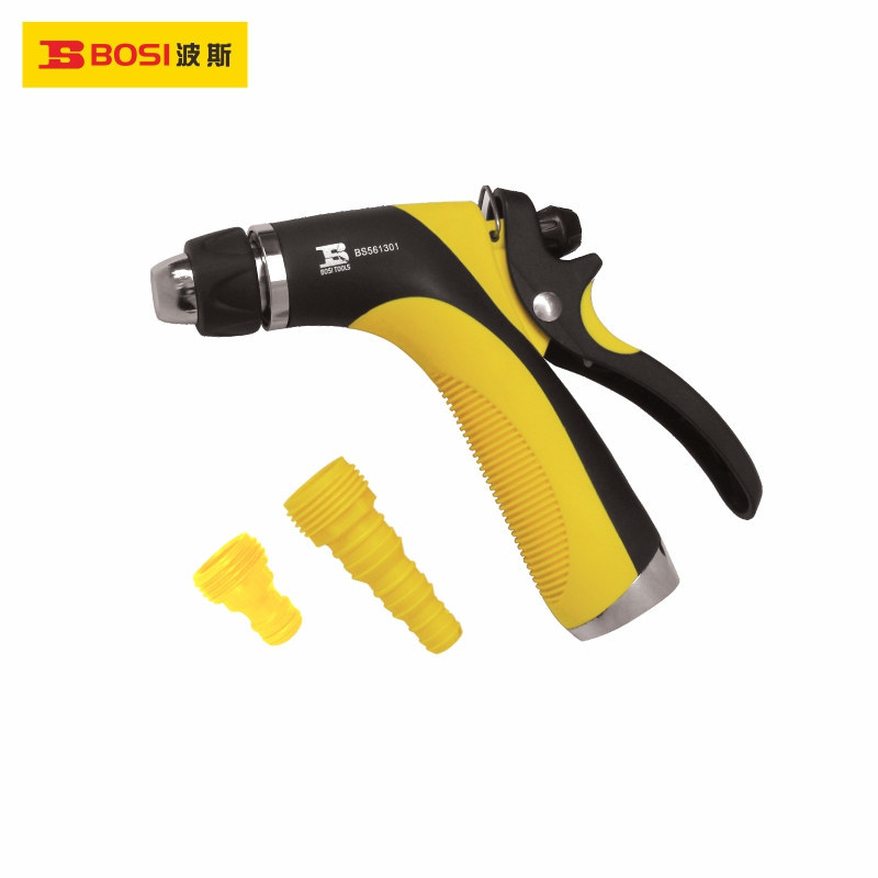 波斯工具锌合金水枪花洒园林浇花洗车器BS561301
