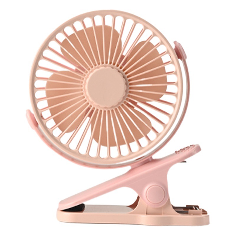 Nuevo ventilador de clip USB sin escobillas al por mayor Mini ventilador de carga Ventilador de clip de escritorio de oficina portátil