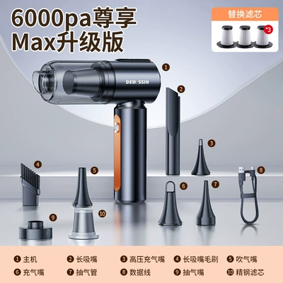Dust Blower, Tozsoranlar - 6000pa-exclusive-max-version-free-3-filters