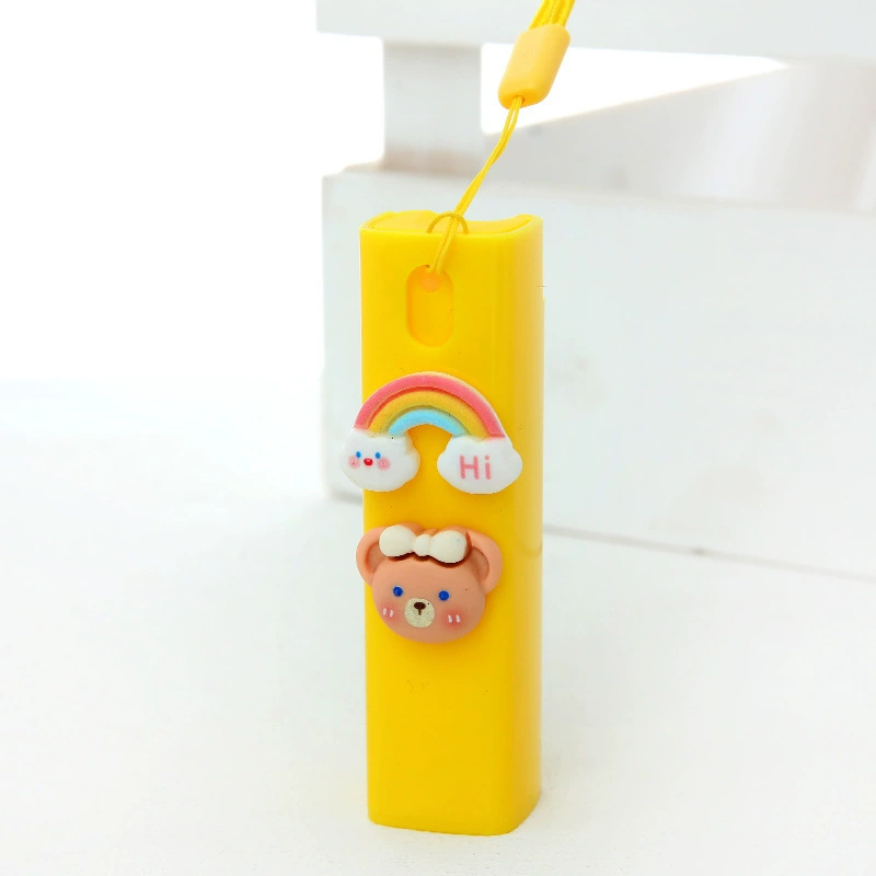 Handheld Mist Sprayer, Cute Portable Bottle with Lanyard, Cartoon Styles (Mini Lotion Atomizer)