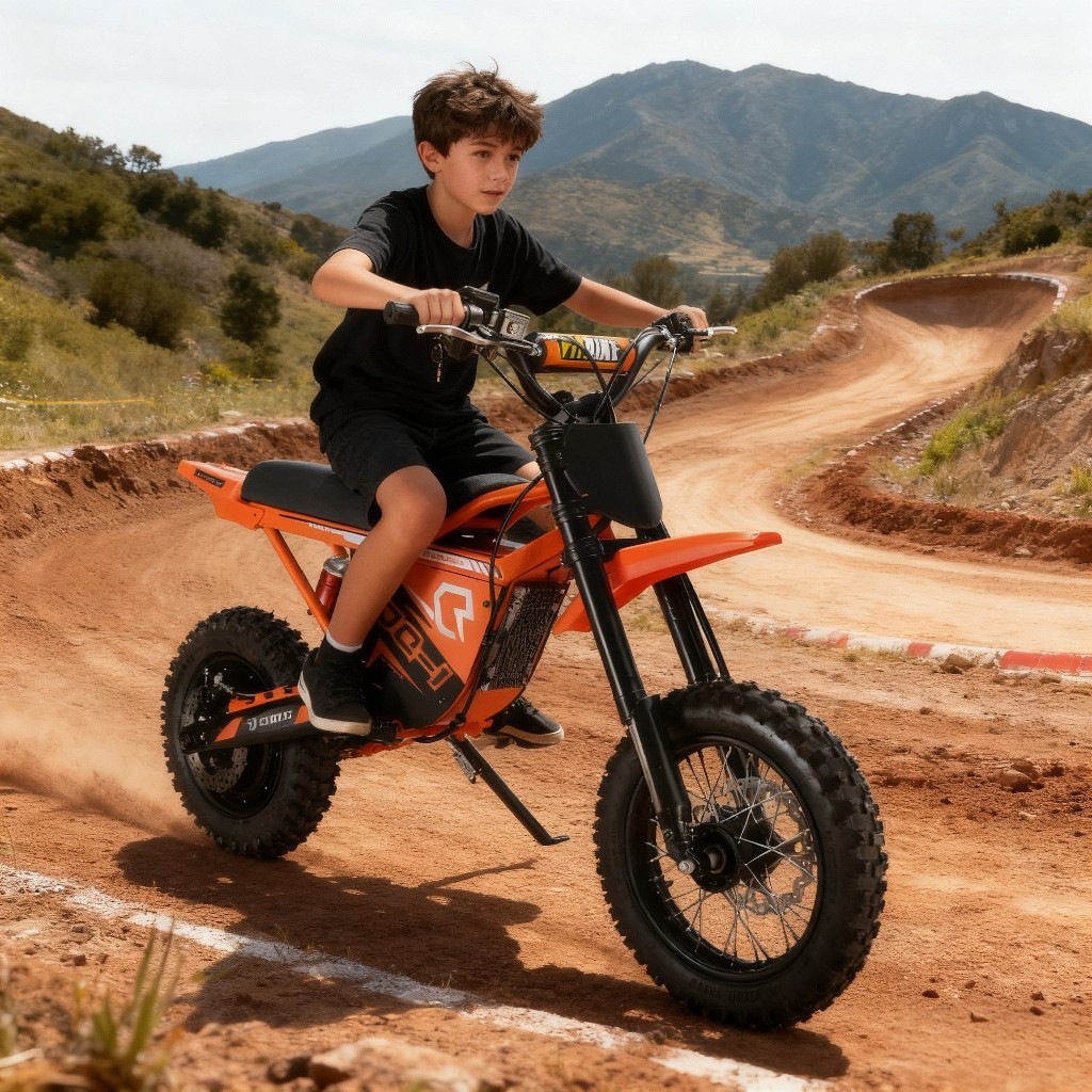 Electric off-road vehicle for adults and teenagers, 48v2000w two-wheel mountain motorcycle, all-terrain beach motorcycle