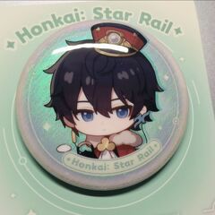 崩壊星穹鉄道砂金丹恒自作バッジ谷子58mmバーコレクション