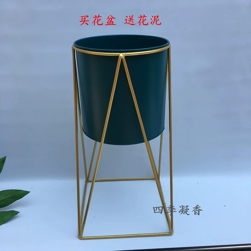 Creative decorations for office, flowerpot, Nordic style, home decor, simple and elegant design